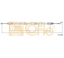 Трос ручника задний правый / левый (1270 / 1000мм) VW Transporter T5 2003- 10.7395 COFLE (Италия)