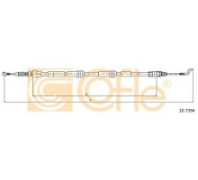 Трос ручника задний правый / левый (1303 / 1005мм) VW Transporter T5 2003- 10.7394 COFLE (Италия)