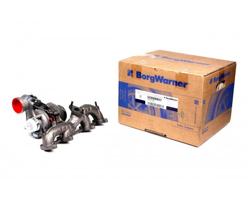 Турбина (двигатель AXB / AXC) VW Transporter T5 1.9TDI 63kW / 77kW 2003-2009 54399880022 BORGWARNER (США)