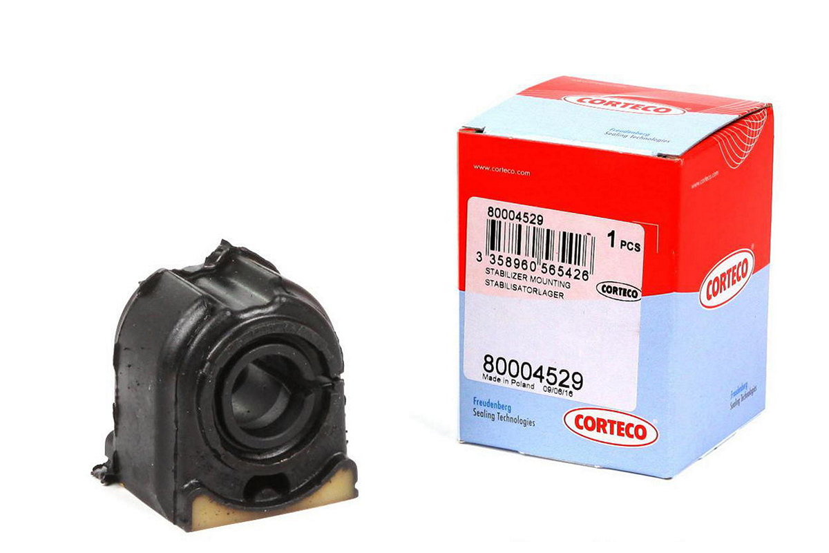 Втулка стабилизатора переднего (D=23mm) MB Sprinter 906 2006- 80004529 CORTECO (Италия) Втулка стабилизатора переднего (D=23mm) MB Sprinter 906 2006- 80004529 CORTECO (Италия)