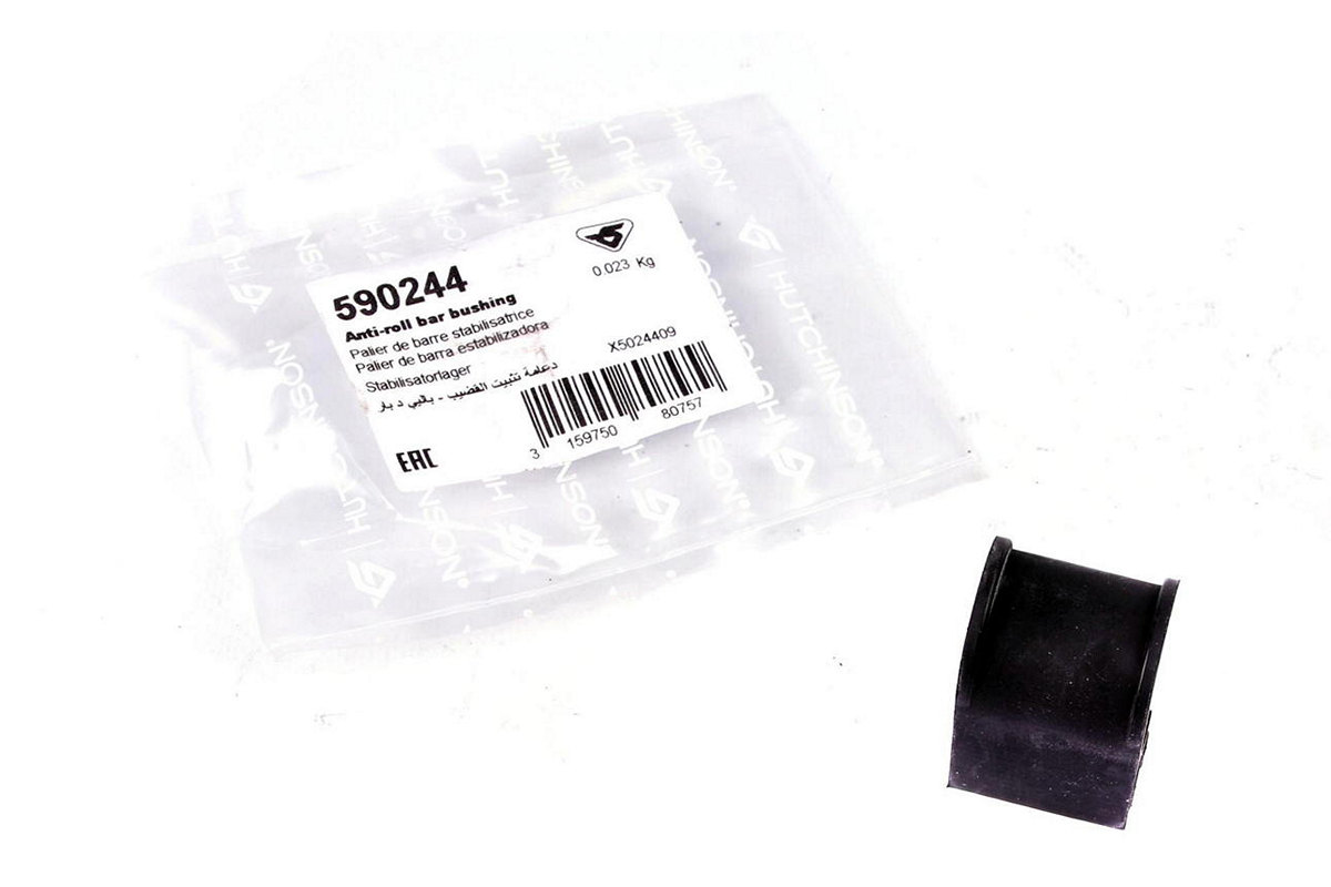 Втулка стабилизатора переднего (D=25mm) VW LT 28-46 1996-2006 590244 HUTCHINSON (Франция) Втулка стабилизатора переднего (D=25mm) VW LT 28-46 1996-2006 590244 HUTCHINSON (Франция)