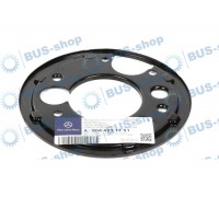Защита колодок ручника (правая, со сдвоенным колесом) MB Sprinter 901-905 1995-2006 A9044231151 MERCEDES (Оригинал, Германия)
